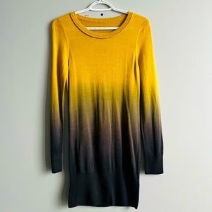 Long Sweater Dress, Size M